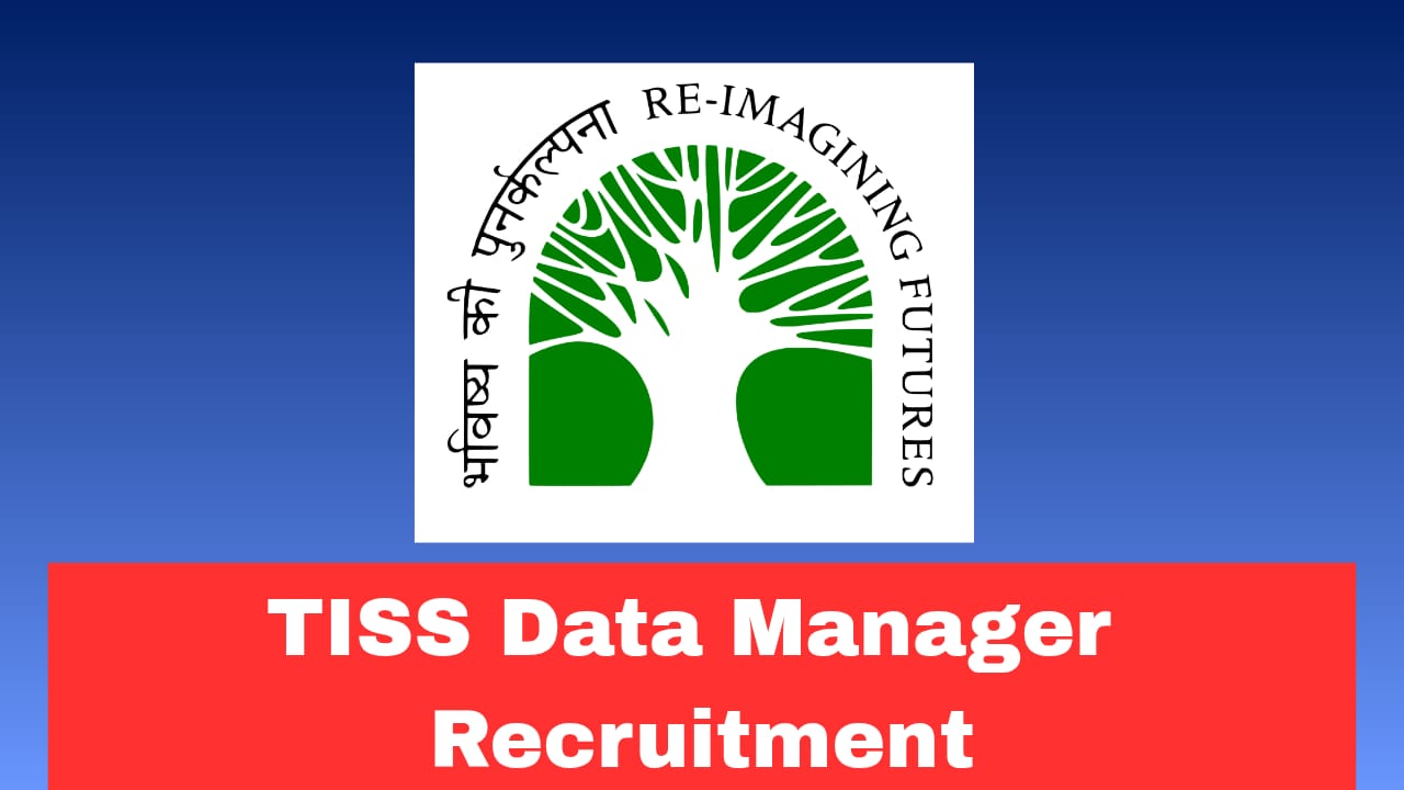 TISS Data Manager Recruitment 2026 Apply Now Online | ₹75,000 Salary