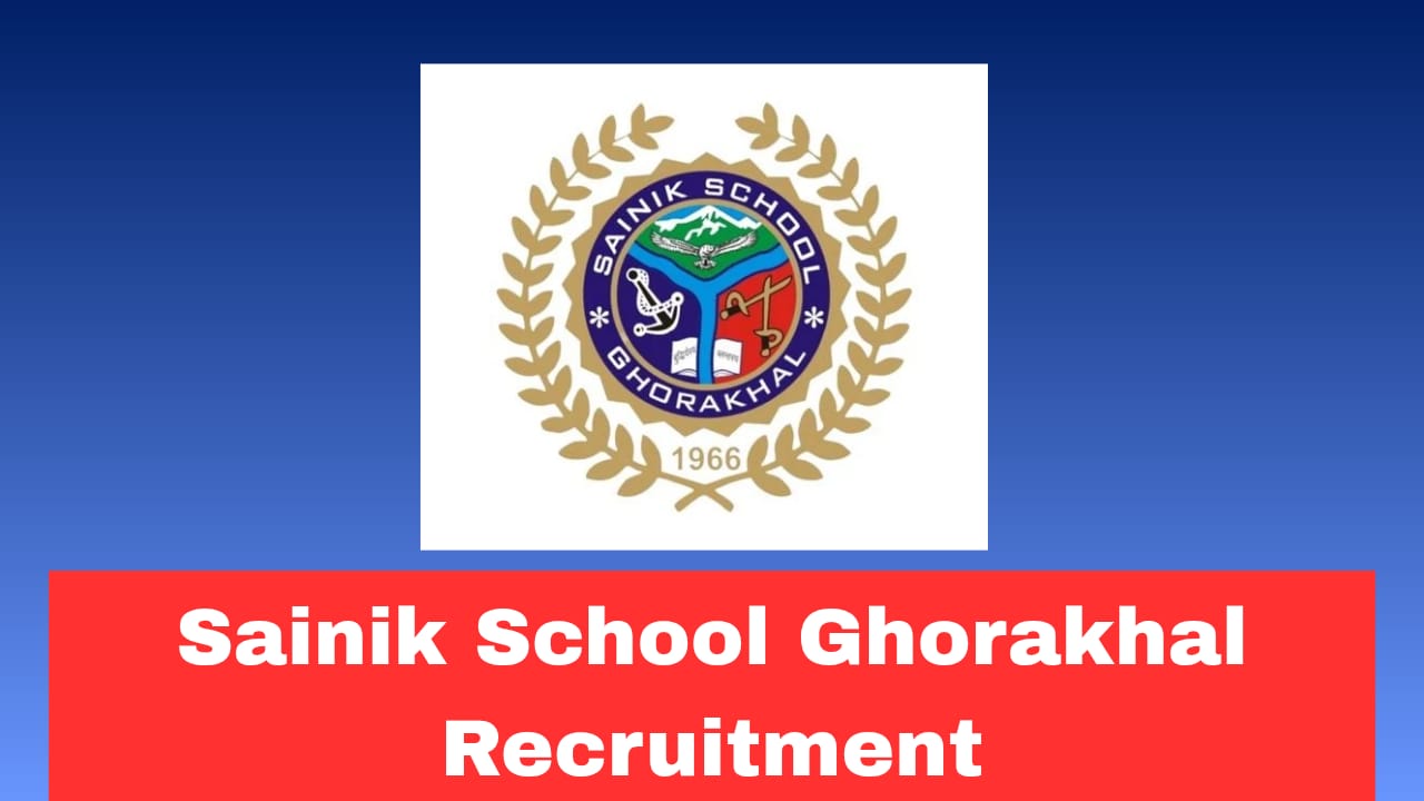 Sainik School Ghorakhal Recruitment 2026 Apply Now Online Ward Boy & Other 06 Posts