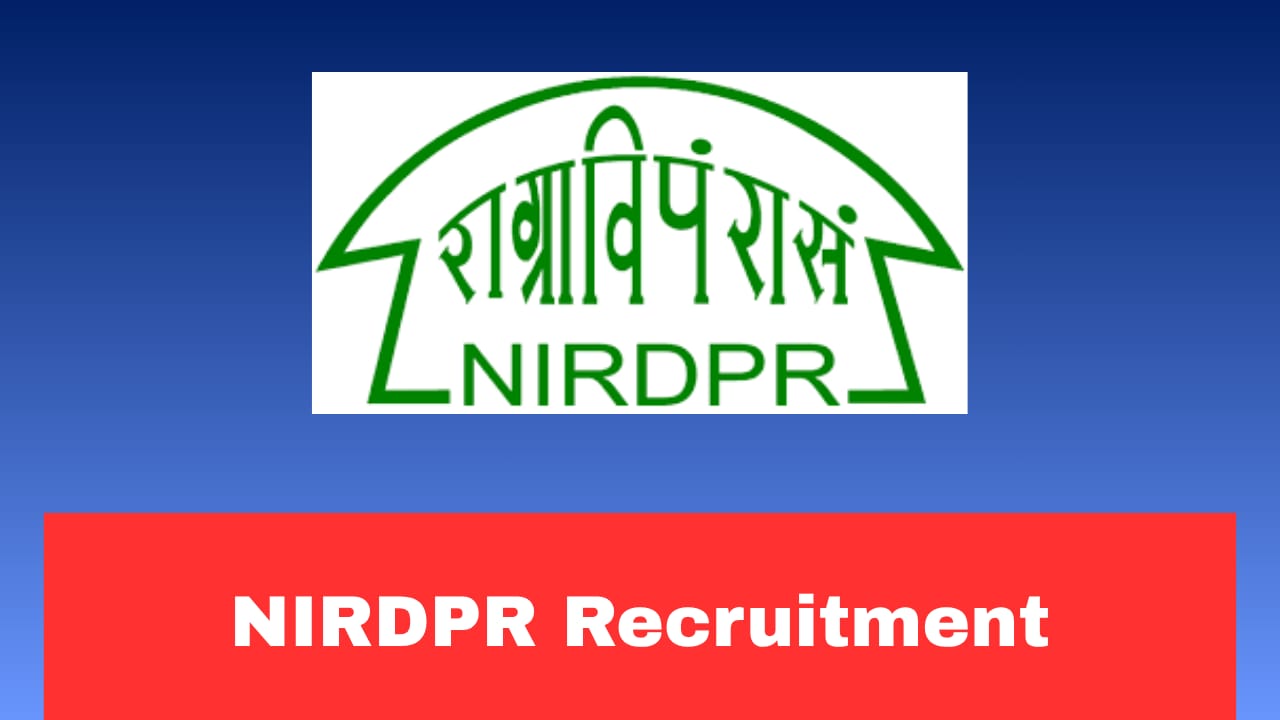 NIRDPR Recruitment 2026 Apply Now Online for 14 Contract Posts | Salary Up to ₹1.20 Lakh