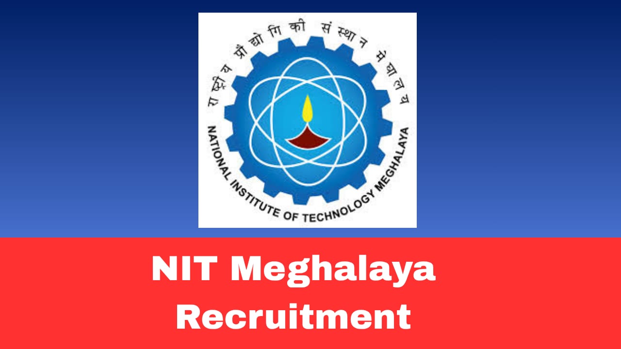 NIT Meghalaya JRF Recruitment 2026 Out – Apply for Junior Research Fellow Post