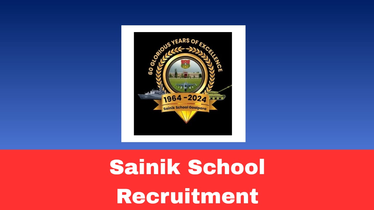 Sainik School Goalpara Recruitment 2026 – Coaches & Club Teachers (Walk-in-Interview)