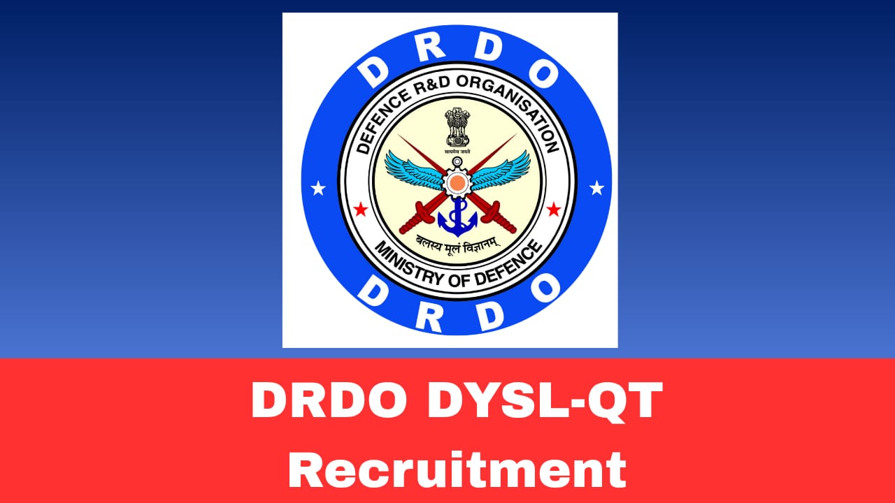 DRDO DYSL-QT JRF Recruitment 2026 Apply Offline 02 Vacancies for Electronics Engineers in Quantum Technologies