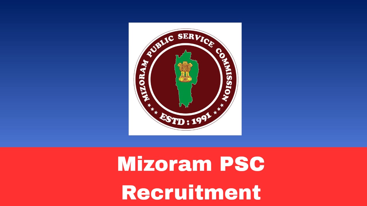 Mizoram PSC JAO Recruitment 2026 Apply Online for 1 Vacancy for Ex-Servicemen
