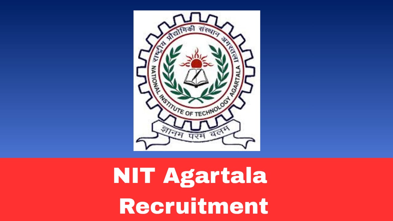 NIT Agartala JRF Recruitment 2026 Apply Online for Junior Research Fellow
