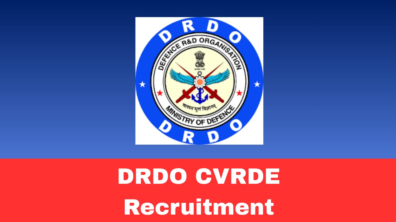 CVRDE DRDO JRF Recruitment 2026 – Apply for 16 Junior Research Fellowships