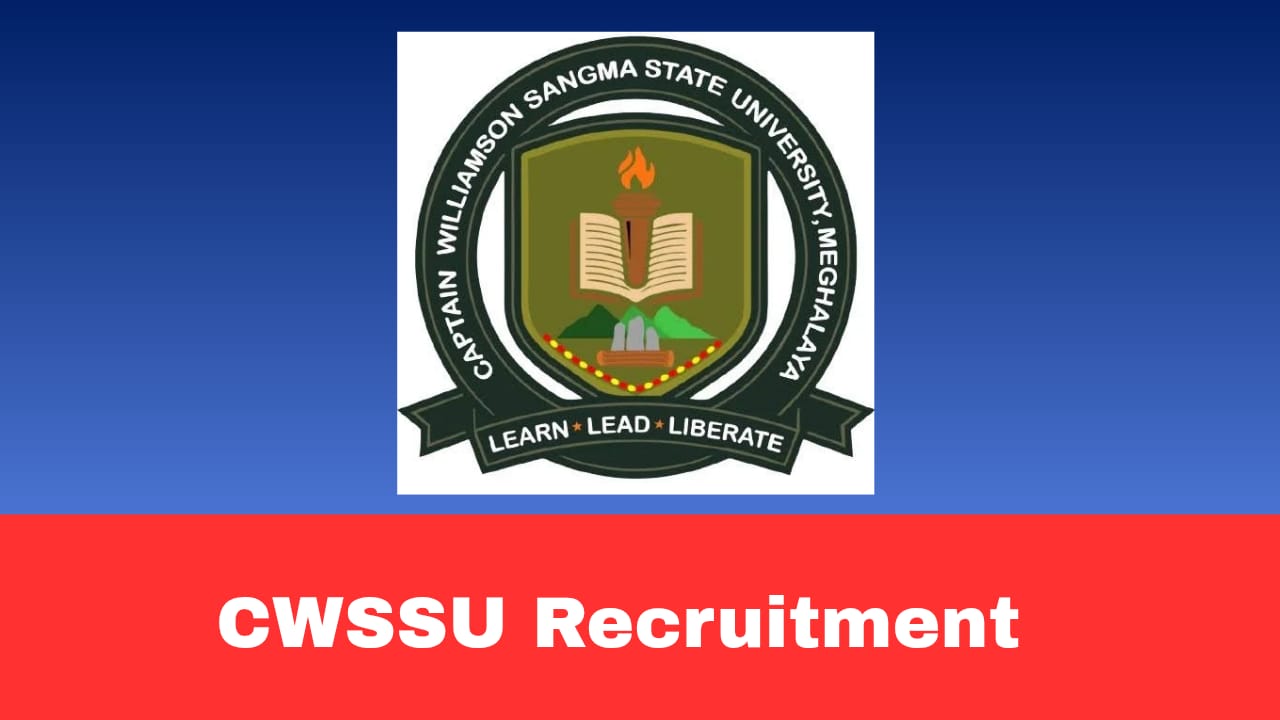 CWSSU Recruitment 2026 – Apply Online for Teaching Positions & Others Posts