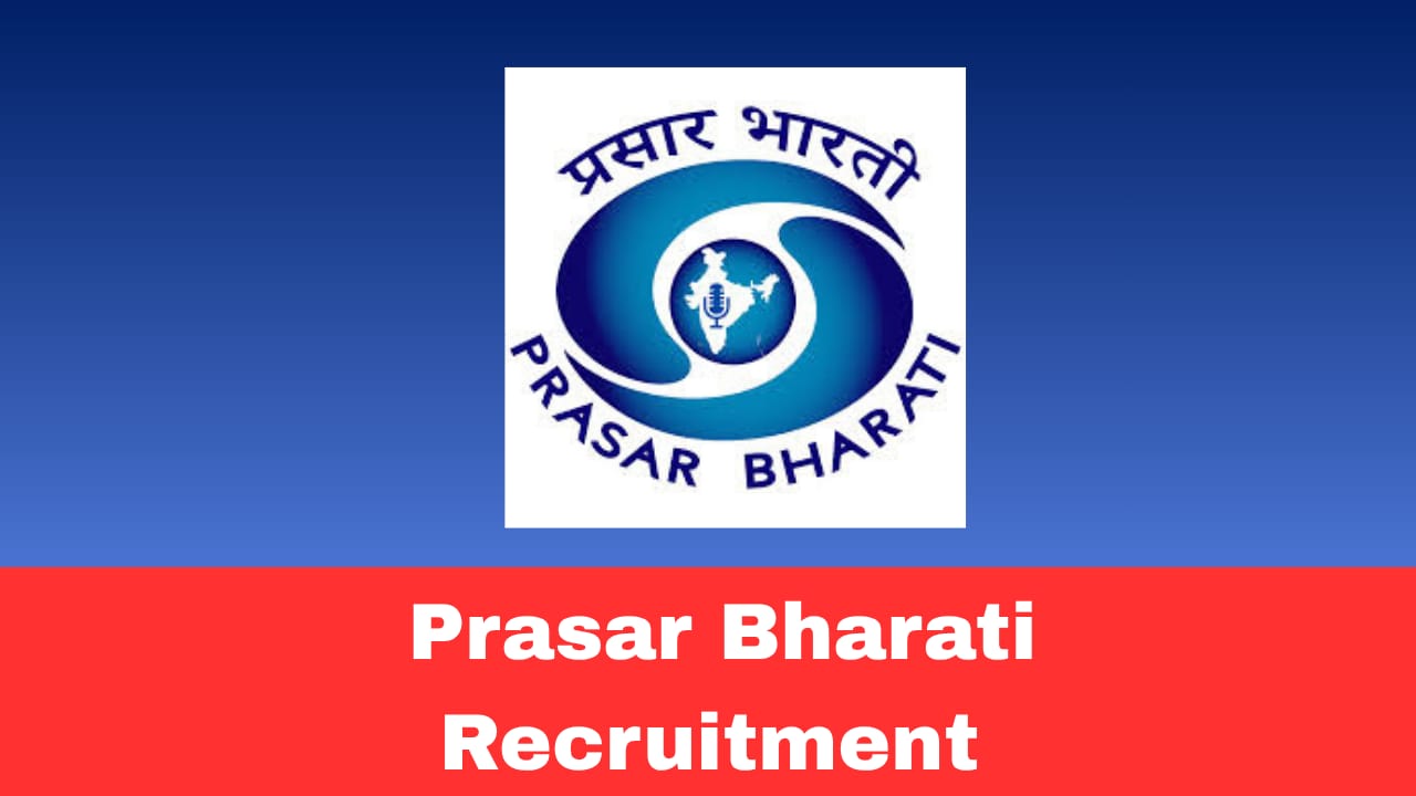 Prasar Bharati DD News Recruitment 2026 Apply Online for Correspondent & Senior Correspondent Posts