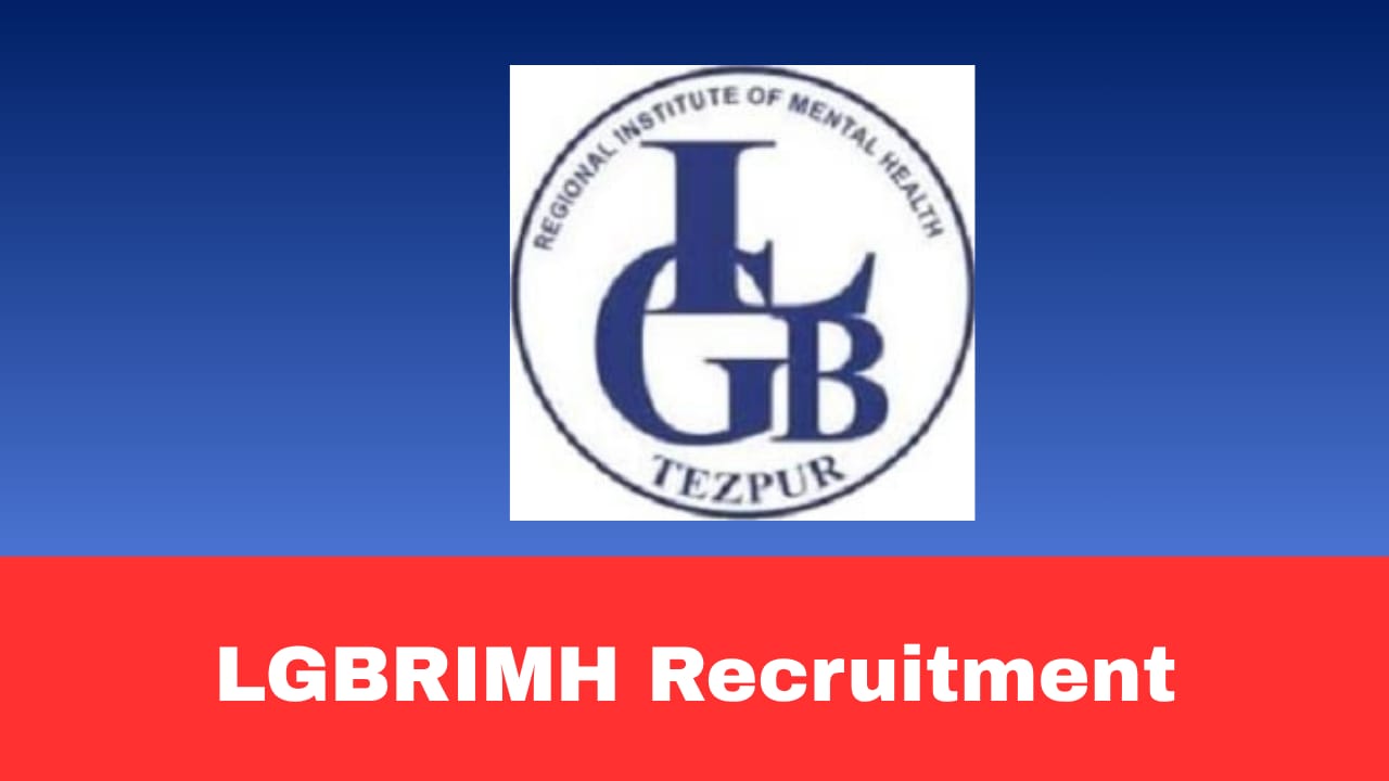LGBRIMH Recruitment 2026 Apply Offline for Administrative Officer Posts | Deputation Basis