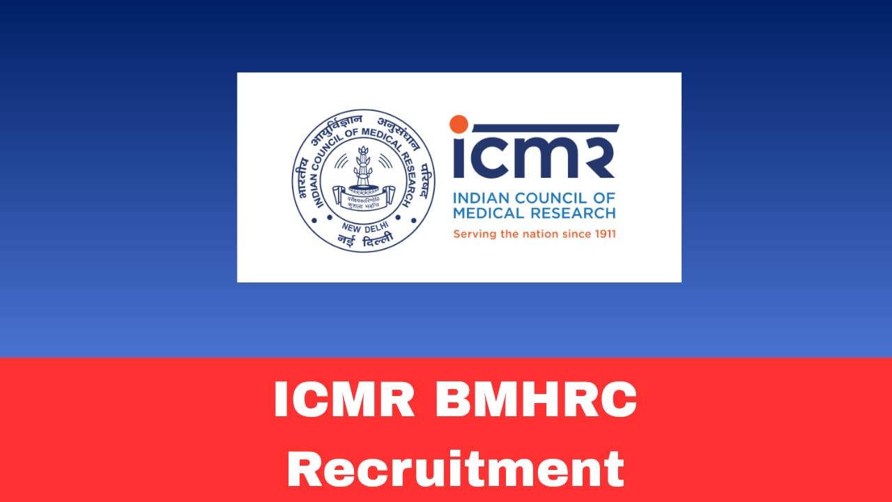 ICMR BMHRC Faculty Recruitment 2026 Apply Online for Professor, Associate Professor & Others