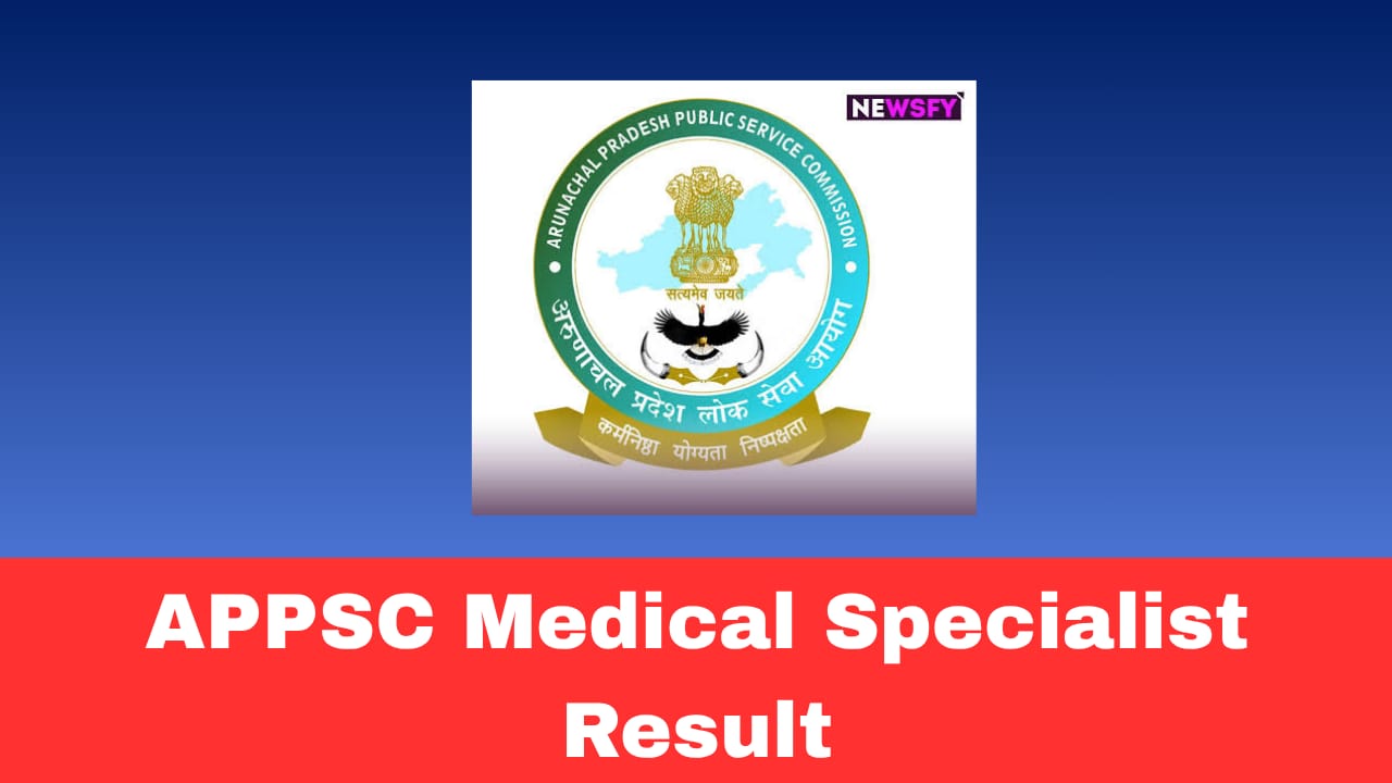 APPSC Medical Specialist Result 2026 Released – Check Junior Specialist Selection List