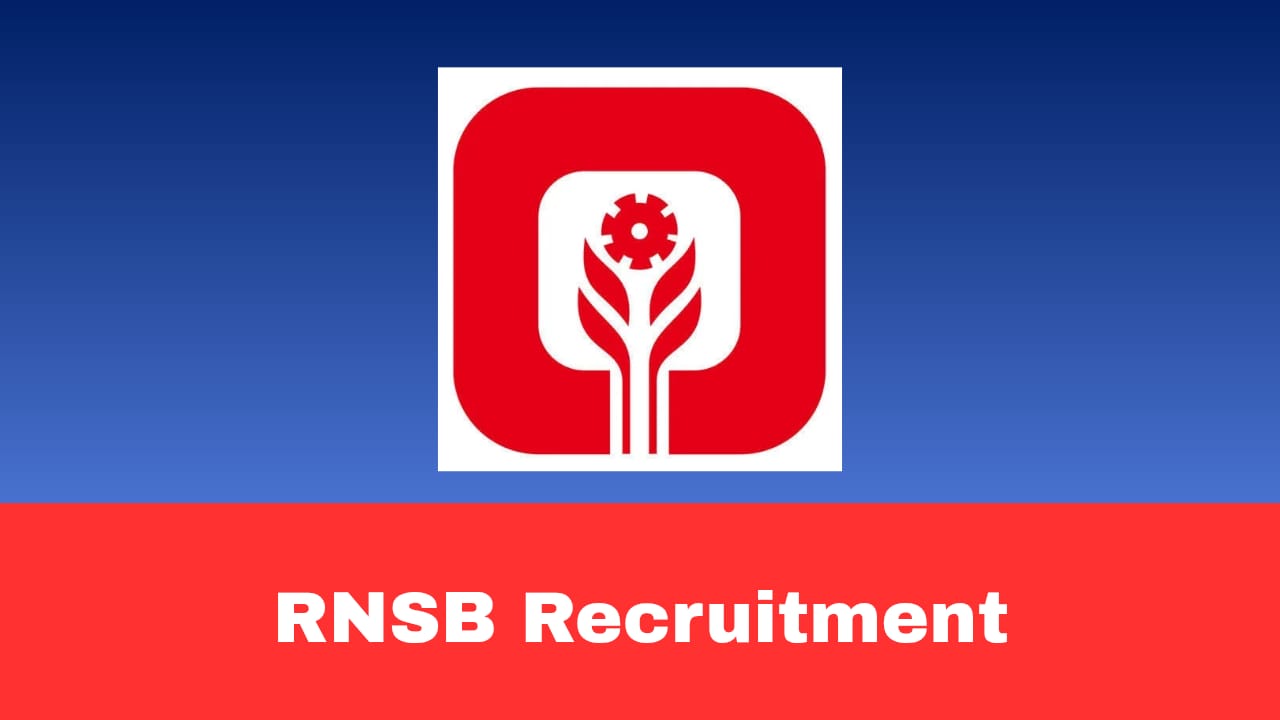 RNSB Jr. Executive Recruitment 2026 – Apply Offline for Trainee Posts