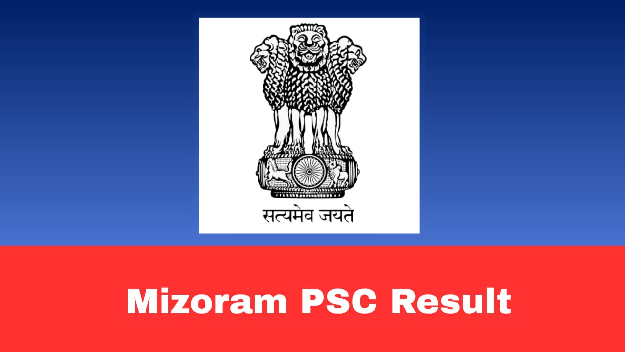 Mizoram PSC Sub-Inspector & DSWO Result 2026 Released – Check Merit List PDF