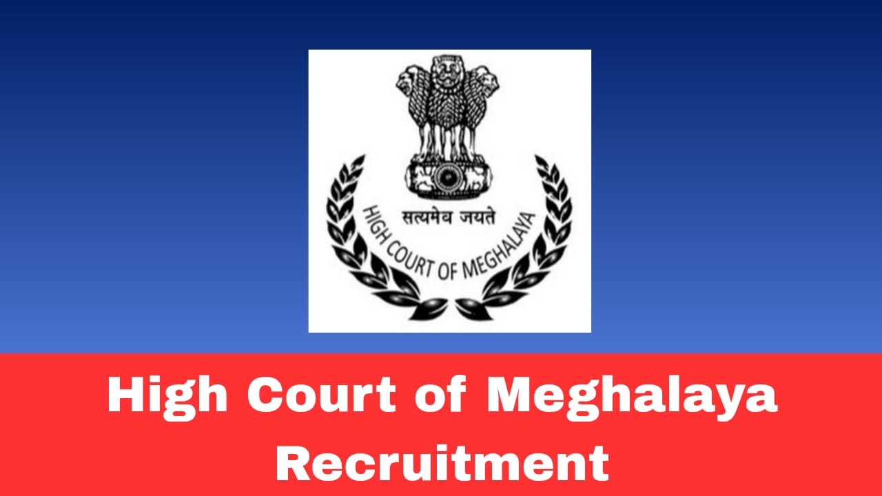 High Court of Meghalaya Recruitment 2026 Apply for Computer Operator & Typist | Promotion for Grade IV Employees