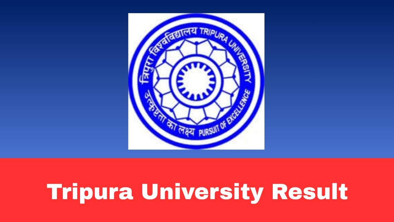 Tripura University Result 2026 Released for B.Voc Rubber Technology 6th Semester – Check Result Online